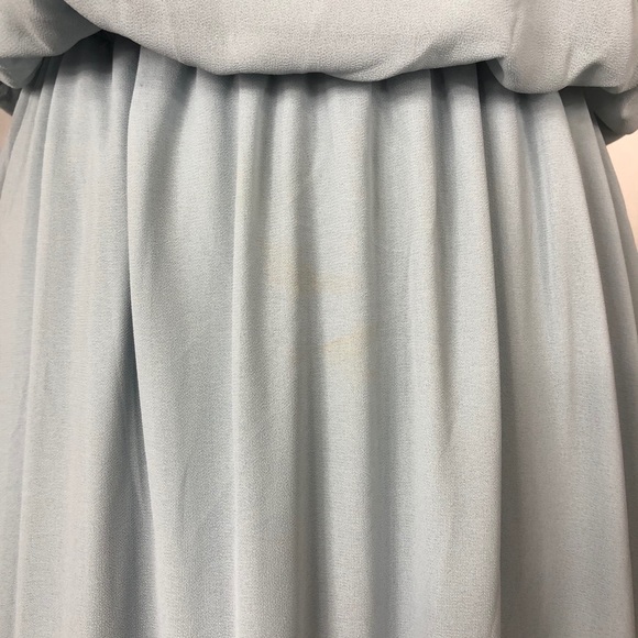 NWOT SMYM Kendall Steel Blue Maxi Dress - Picture 8 of 9